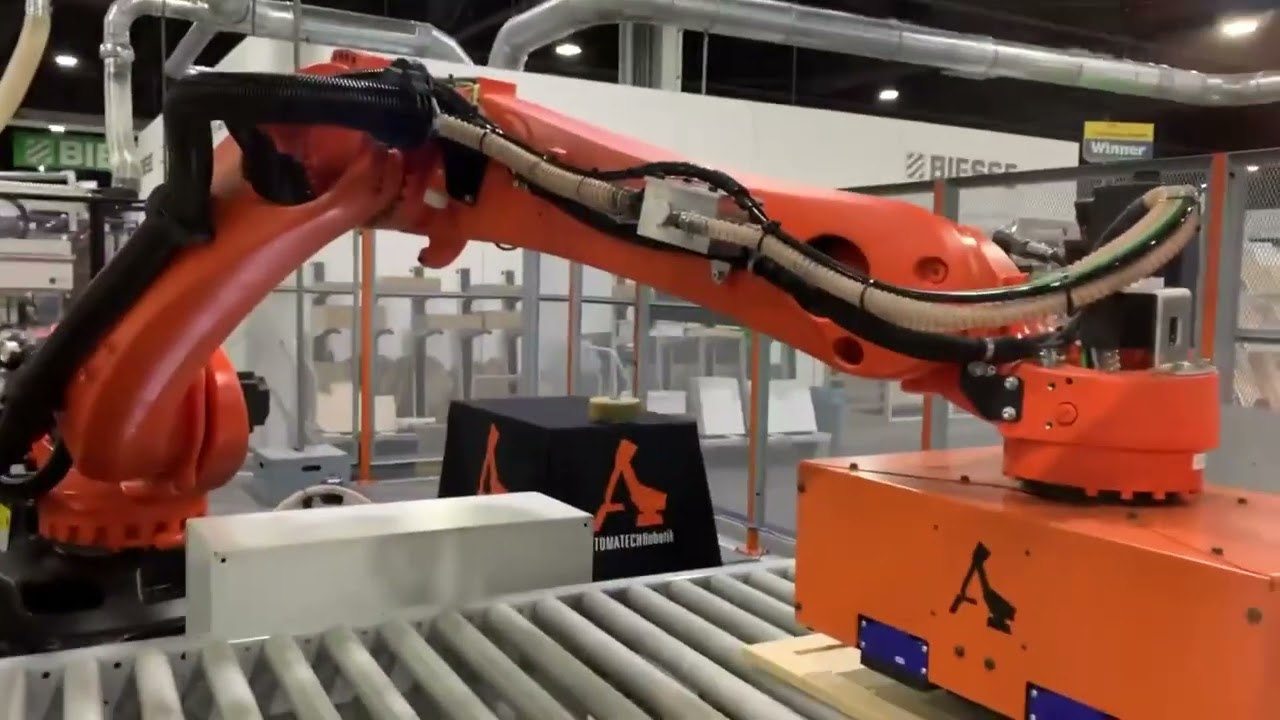 Biesse Rover B HD in Robotic Cell