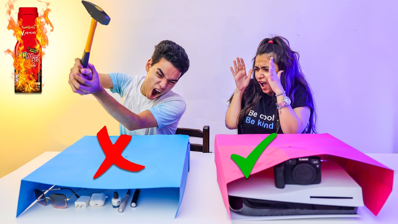 لا تكسر الصندوق الغلط !! انكسر البلاستيشن 5 الجديد 😥 والعقاب مولع 😱