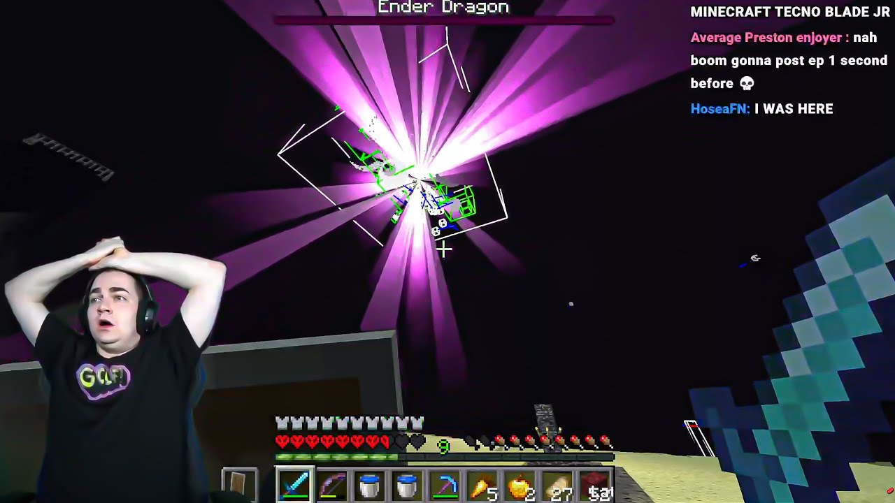 BEATING MINECRAFT HARDCORE