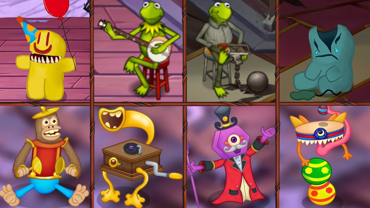 ALL Monsters NEW Paironormal vs Paironormal Carnival Fanmade || My Singing Monsters