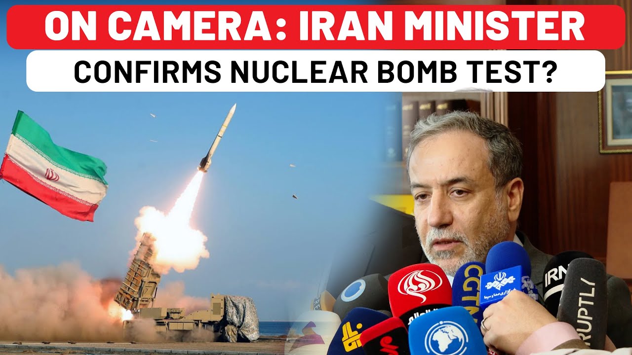 On Cam: Iran Minister's First Statement Amid Nuclear Bomb Test Reports, Says This To Israel…