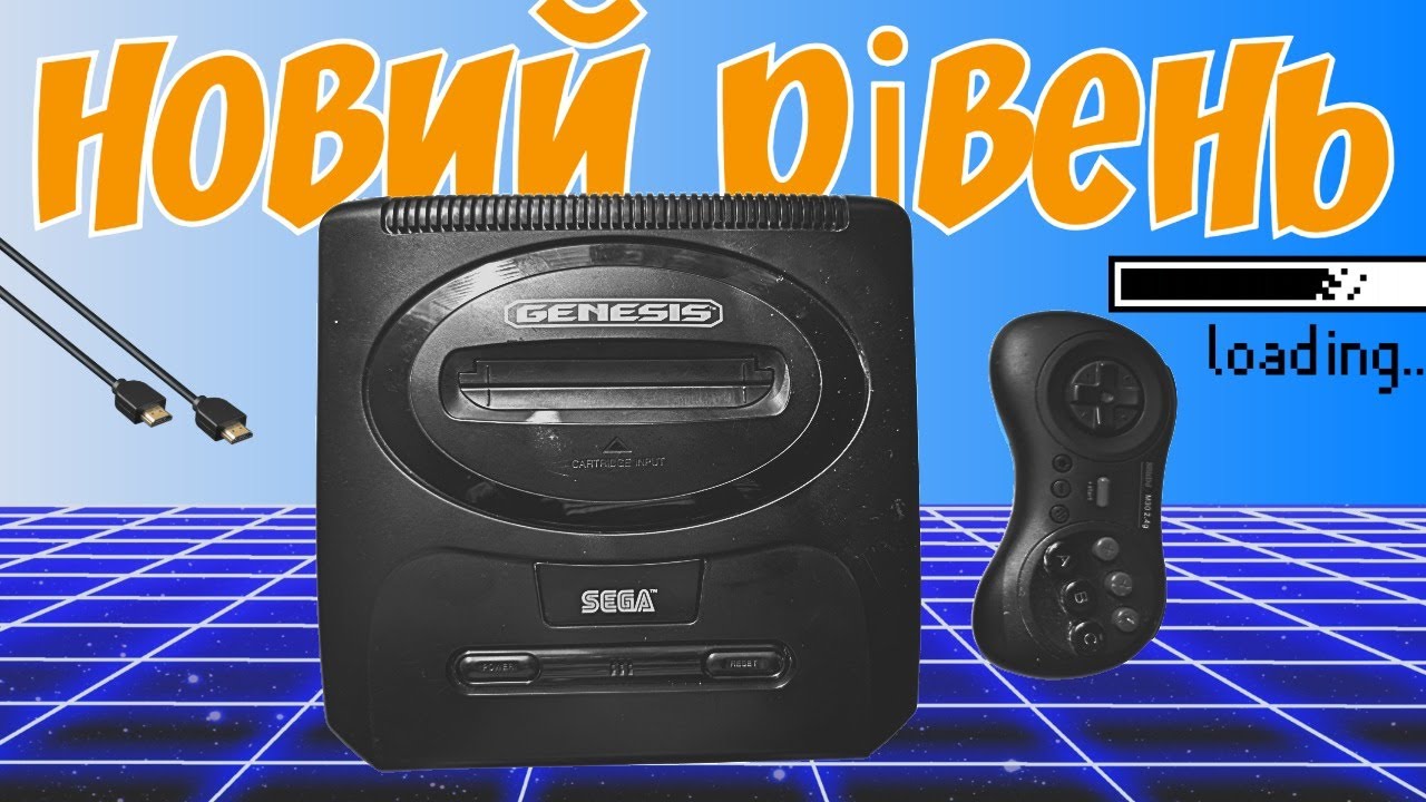 HDMI мод для Sega Genesis. Встановлюємо і перевіряємо.