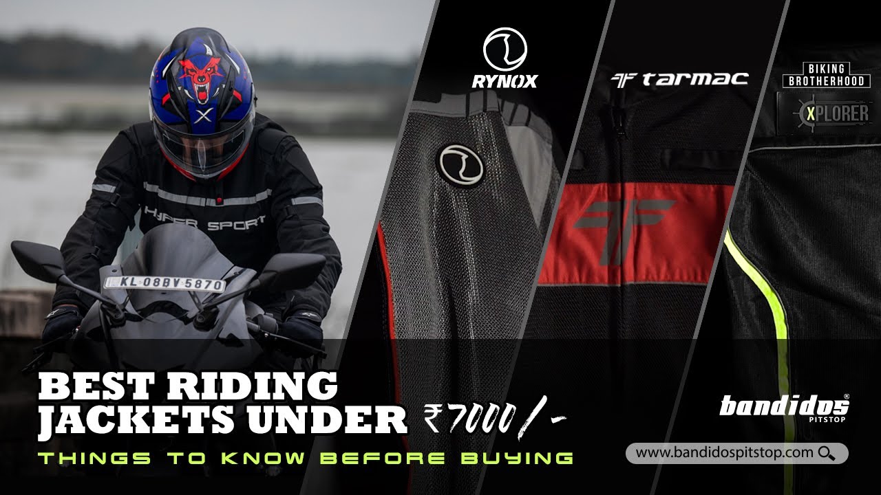 Best riding jackets in India under 7000 | Things to know before buying | Bandidos PITSTOP