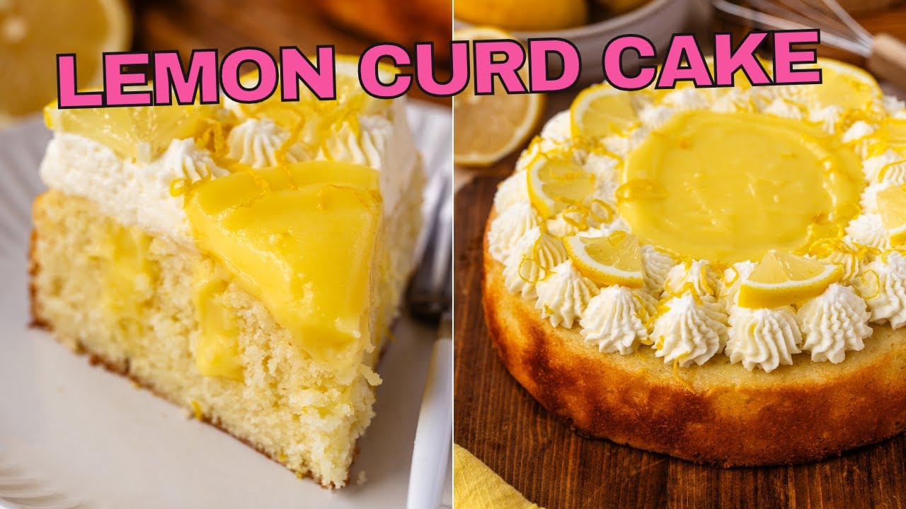 Lemon Curd Cake