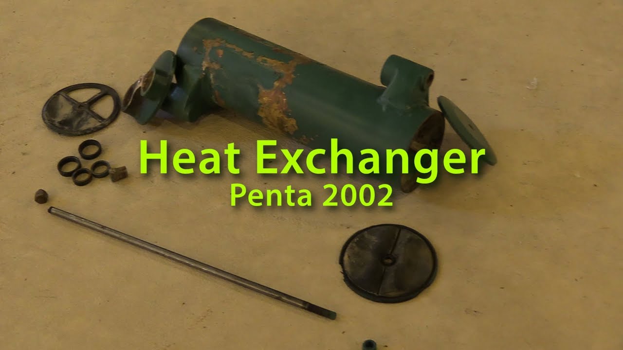 Heat Exchanger, Volvo Penta 2002, Rework