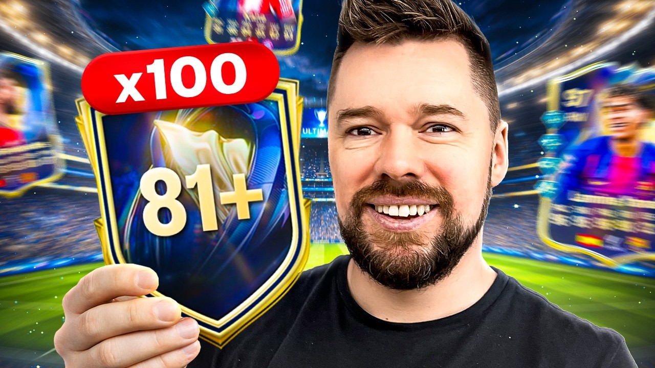 Я открыл 100 наборов 81+ и выбил Ultimate TOTS!
