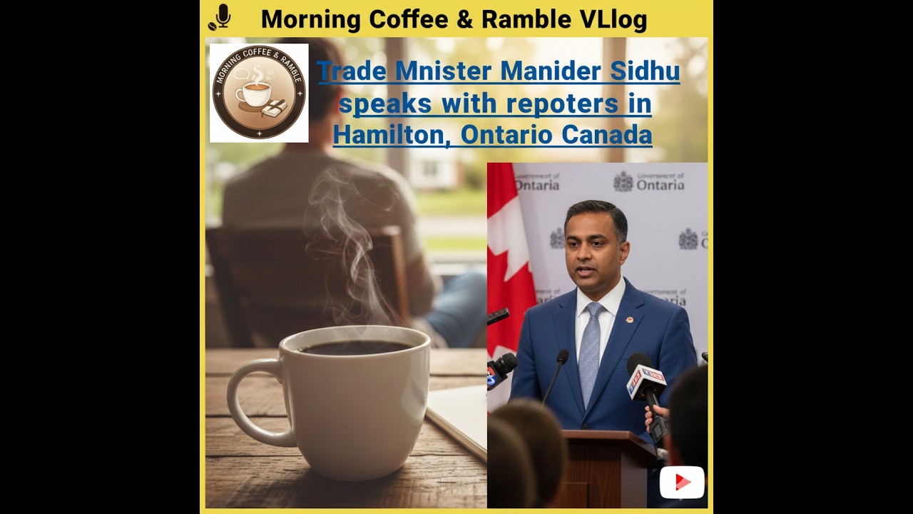 Trade Minister Maninder Sidhu Speaks on Canada's Economic Priorities