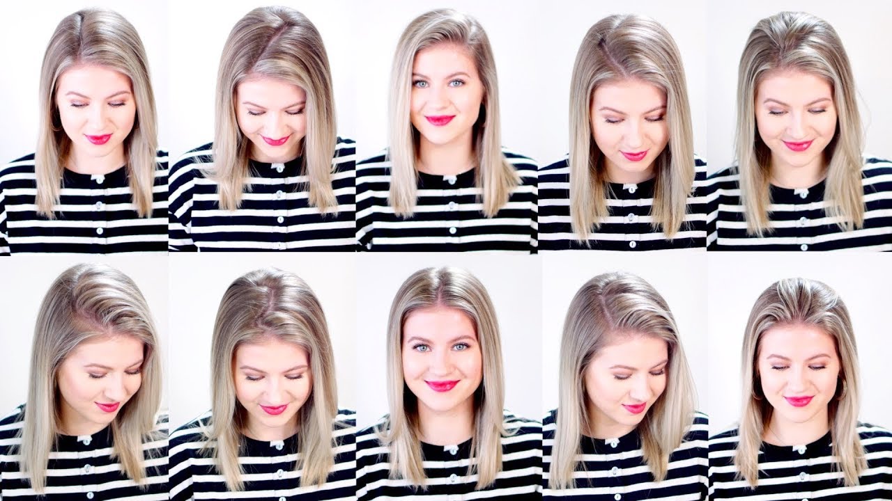 10 MODERN HAIR PARTING LINES | Milabu
