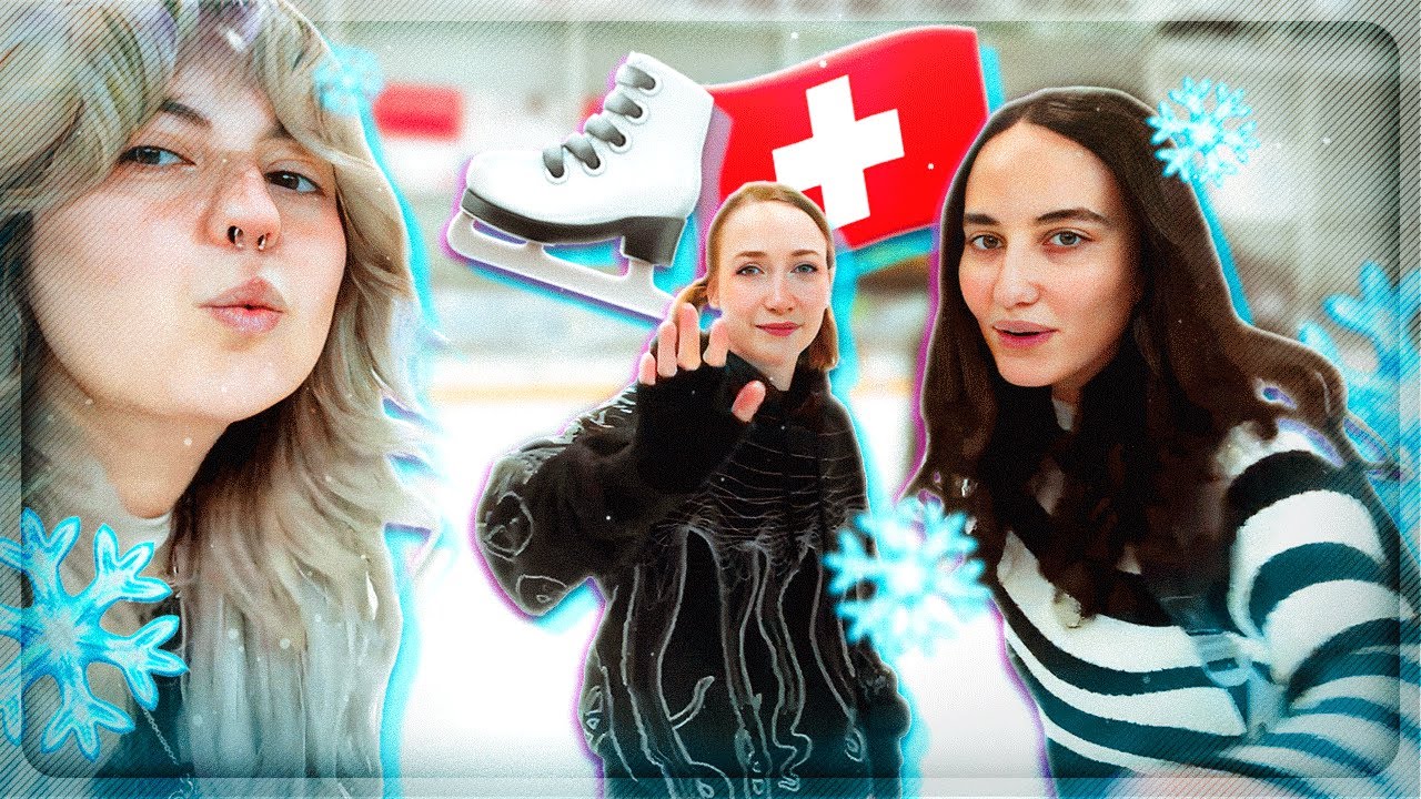 🇨🇭 PATTINAGGIO IN SVIZZERA!! w/ Totta & Michelle Puttini