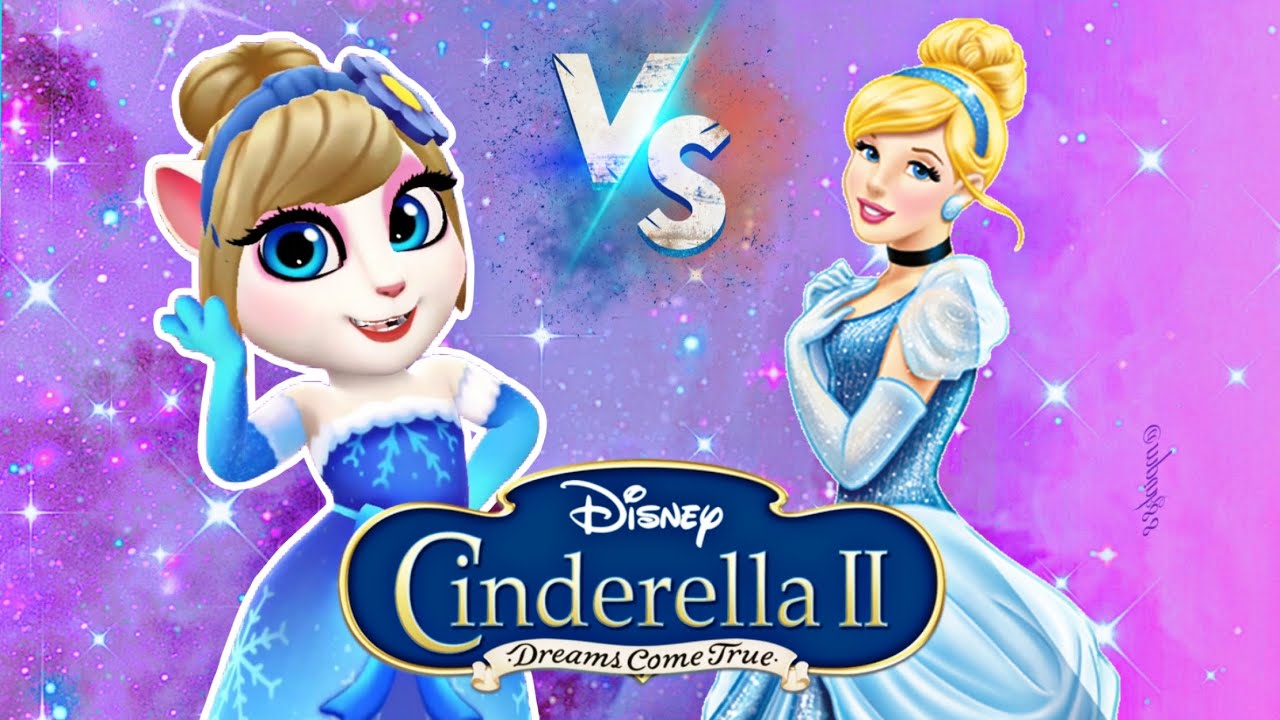 My Talking Angela 2 - Chinese Update Gameplay 🐲| Angela Vs Cindrella ❄️