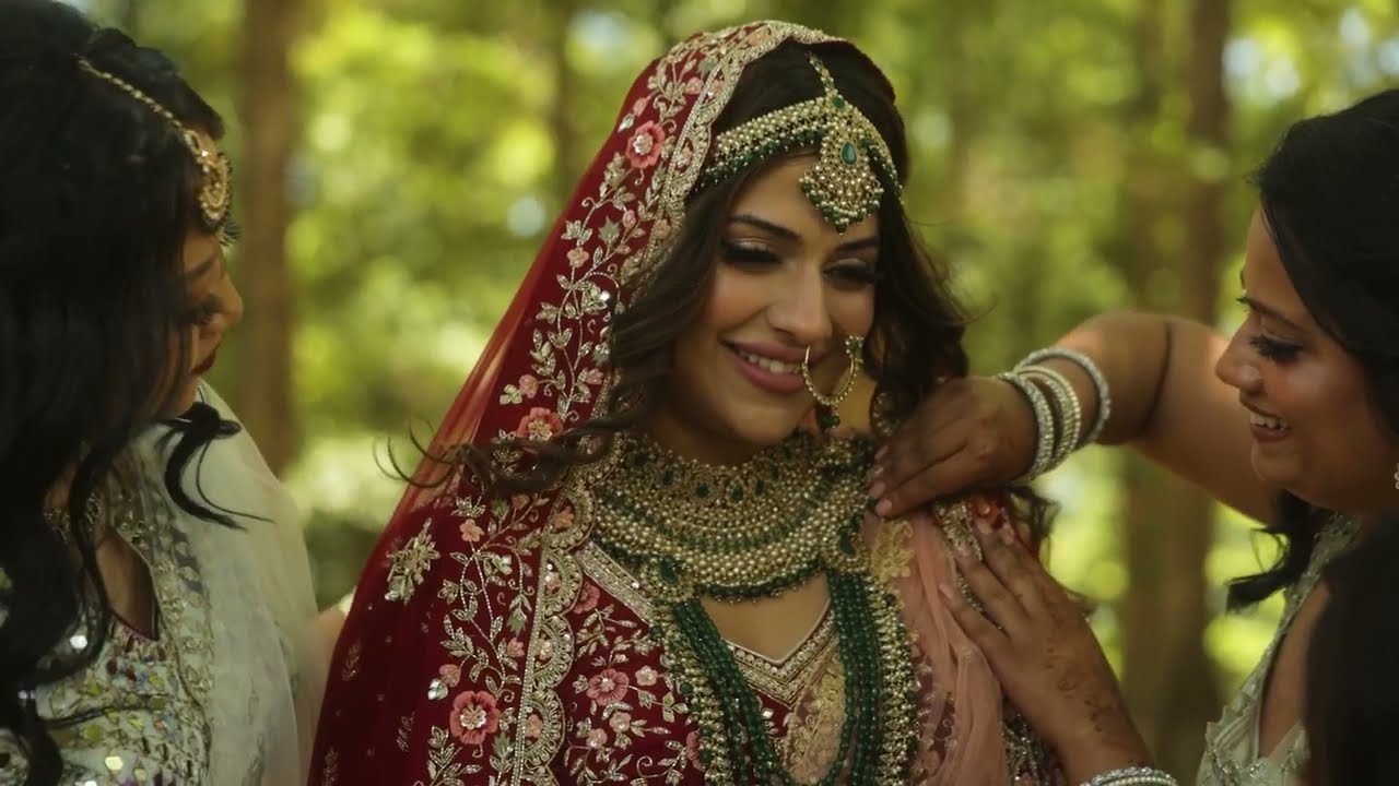 Beautiful Indian and White Wedding shot in Athens, GA for Pooja and Jake 