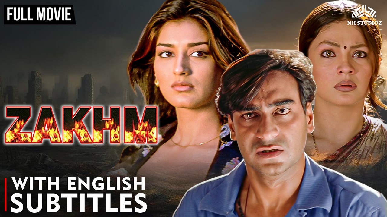 Zakhm (1998) Full Movie | Ajay Devgn, Sonali Bendre | Bollywood Action Movie with English Subtitle