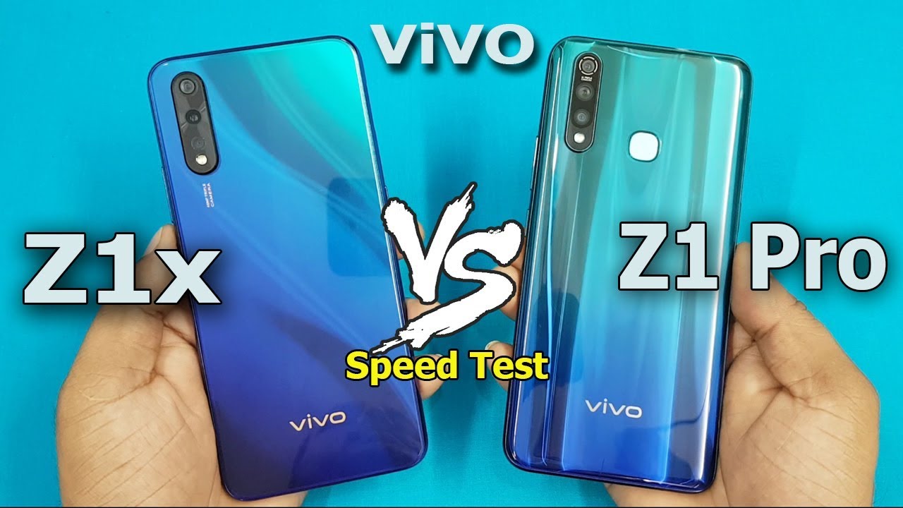 ViVO Z1x Vs ViVO Z1 Pro Speed Test / Hardware Comparison || Antutu Benchmark Scores