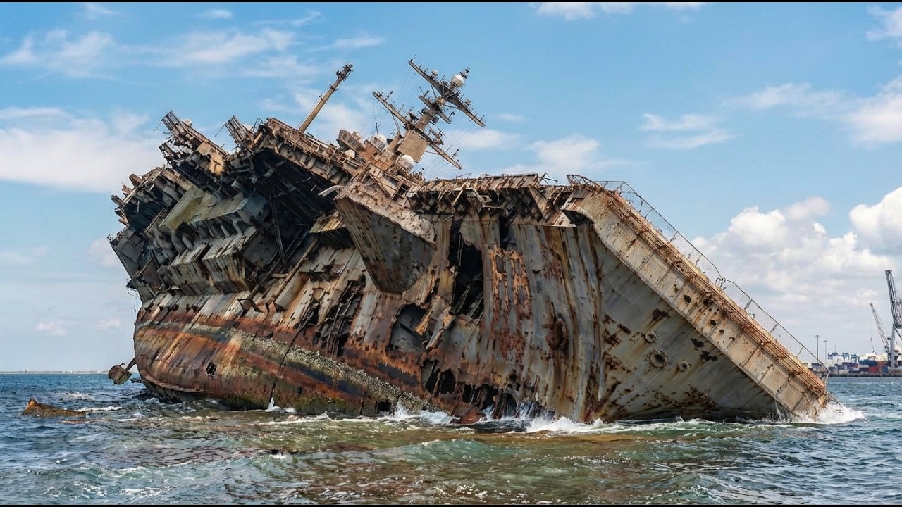 ASMR Restoration – Sunken Aircraft Carrier Raised from the Ocean Floor and Fully Rebuilt
