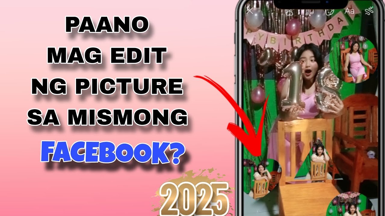 Paano mag edit ng mga picture sa mismong Facebook apps? No apps needed@positivemind-i4m