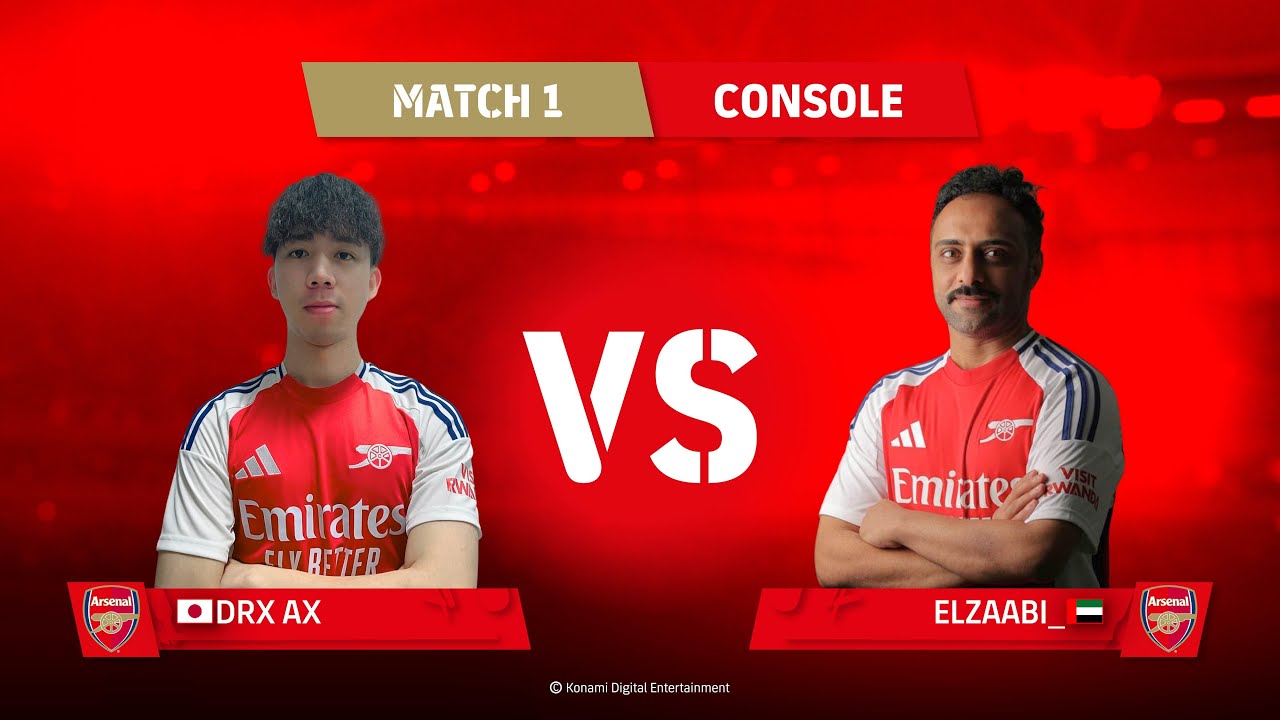 Console GS: DRX Ax 3-3 elzaabi_ | eFootball™ Championship 2025 Arsenal FC Console Finals