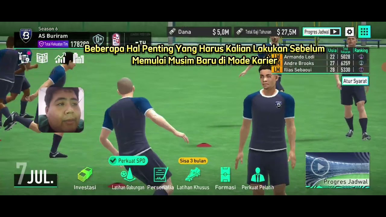 Beberapa Hal Penting Yang Harus Kalian Lakukan Sebelum Memulai Musim Baru di Mode Karier