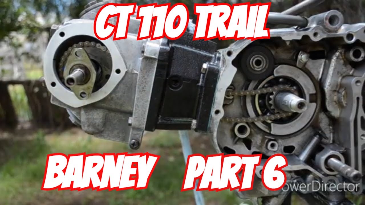 Honda CT 110 Trail 1981 года — часть 6. «Барни» получает новую цепь распредвала