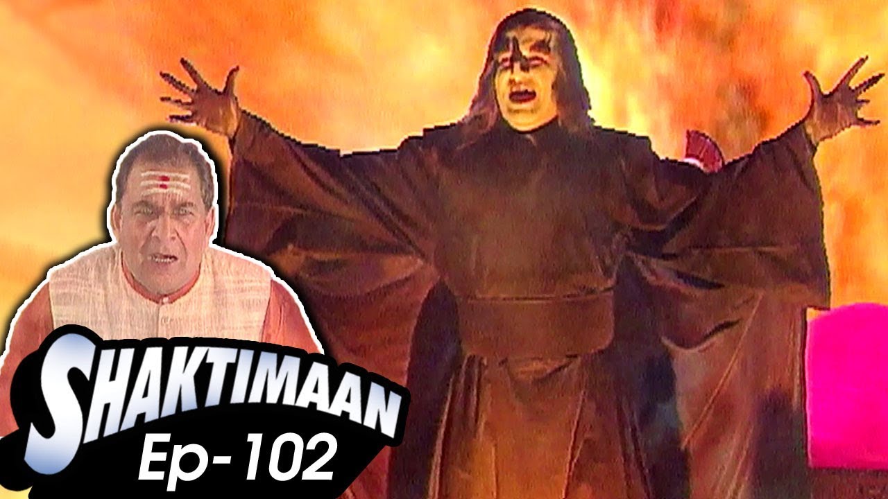 Superhero Ep102 | तमराज किल्विष vs विद्याधर शास्त्री Best Indian Superhero In Action Hindi TV Serial