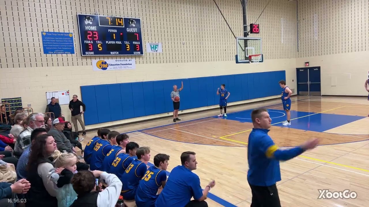 2.13.2026 TRF Prowlers 9th grade BBB versus Crookston Pirates