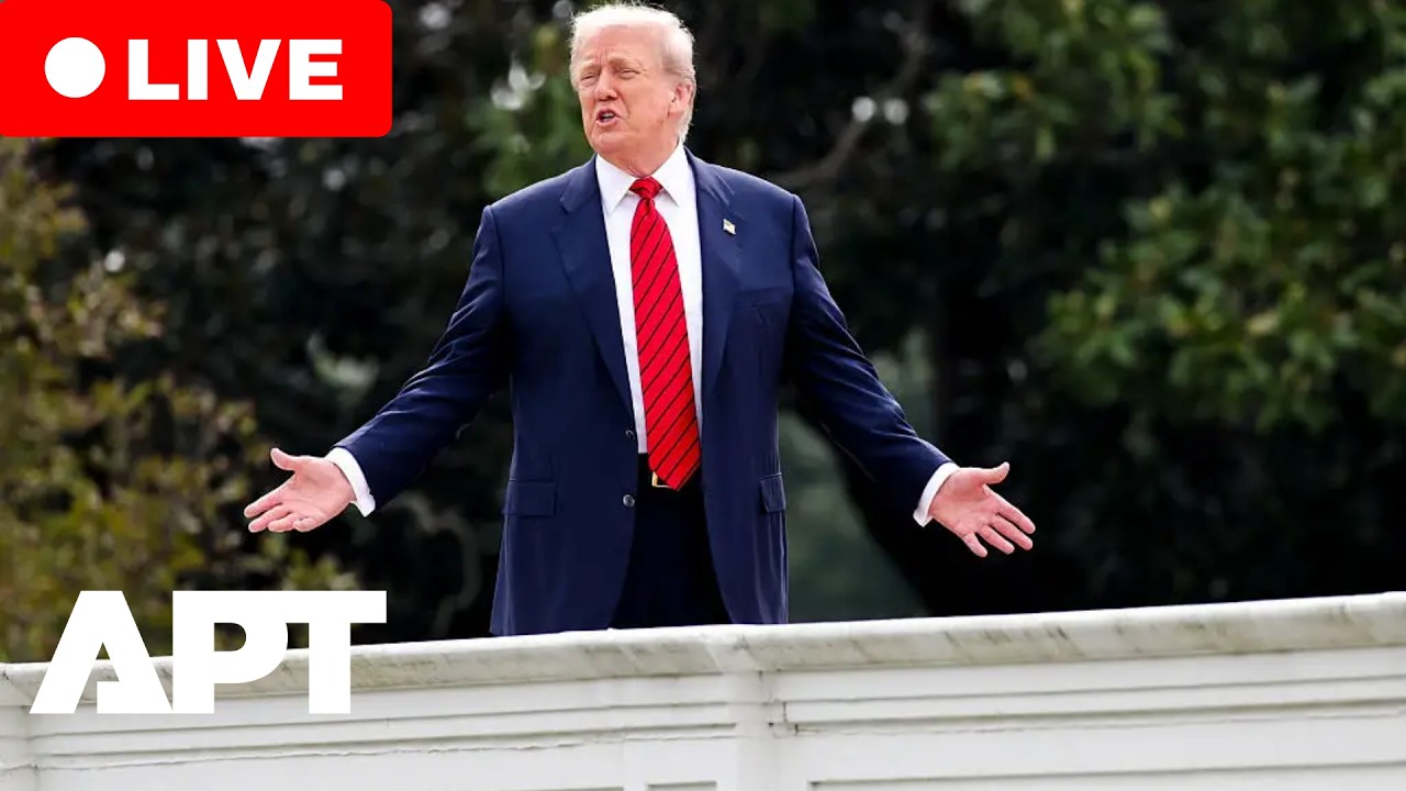 LIVE | Trump Spotted on White House Grounds as Washington Faces Global Crises | APT