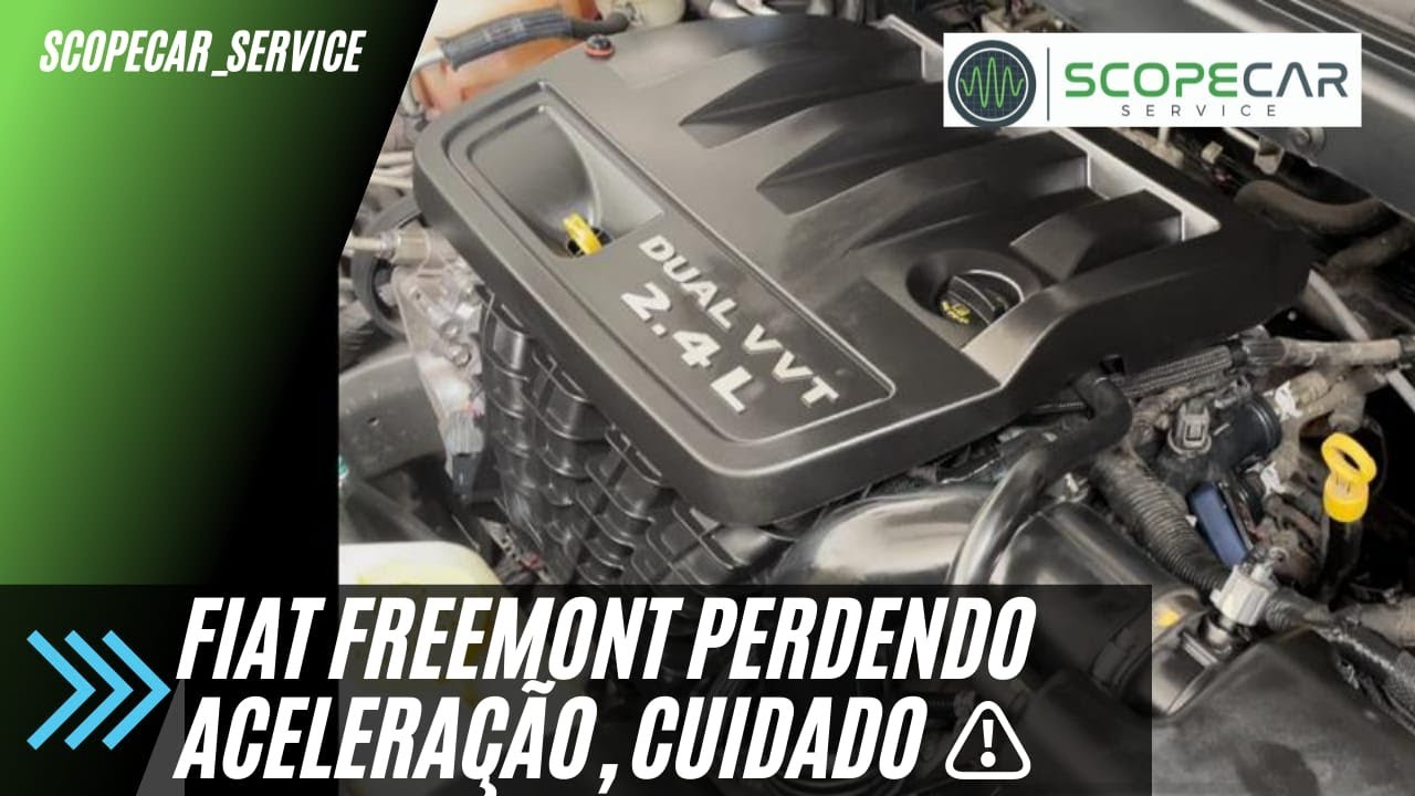 Fiat Freemont 2.4 16V perdendo aceleração , cuidado para não trocar peças erradas . Revisão top .