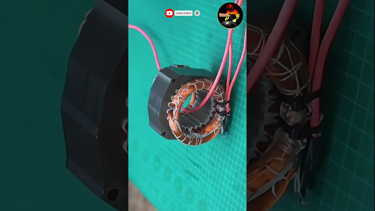 Fridge Compressor turn into powerful welding machine #share