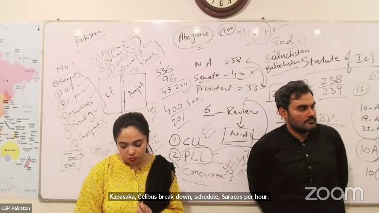 18th Amendment |Constitution of Pakistan |Full Lecture by Sir Moazzam Lodhi |CSS Current/Pak Affairs