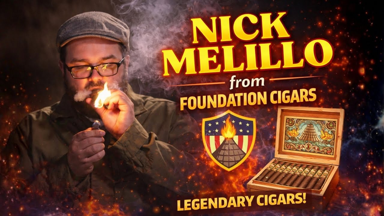 Nick Melillo on Foundation Cigars, Regulation & Pizza | The Cigar Guys Podcast (Episode 162)
