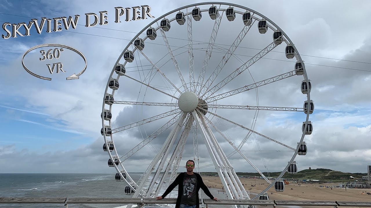 SkyView de Pier (Big Wheel) 360&deg; VR POV Onride