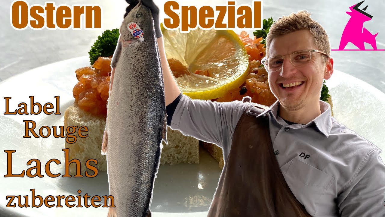 OSTERN SPEZIAL! Den besten Fisch der Welt zubereiten! Label-Rouge-Lachs /#Ostern #Karfreitag