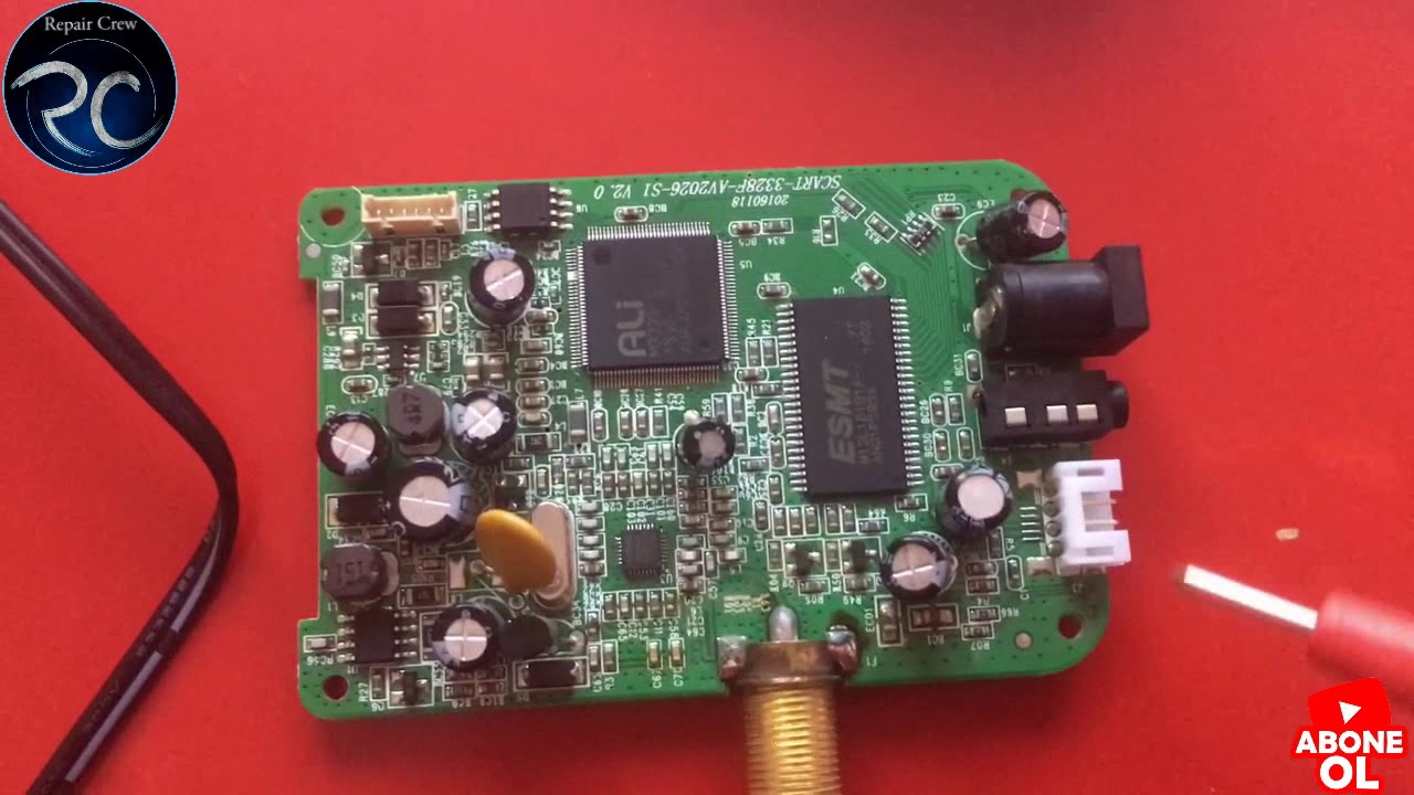 Scart mini uydu alıcısı sinyal yok arızası ve çözümü, Sinyal kontrol entegresi ısınma arızası