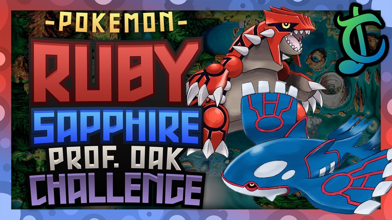 How QUICKLY Can You Complete Professor Oak's Challenge in Pokemon Ruby/Sapphire? - ChaoticMeatball