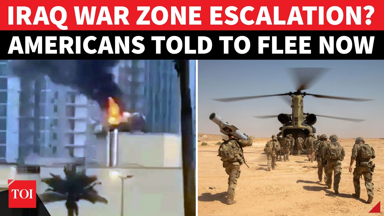 &lsquo;FLEE OR DIE&rsquo;: Americans &lsquo;On The Run&rsquo; As Iraq Vows Military Response To U.S. Strikes Amid Iran War