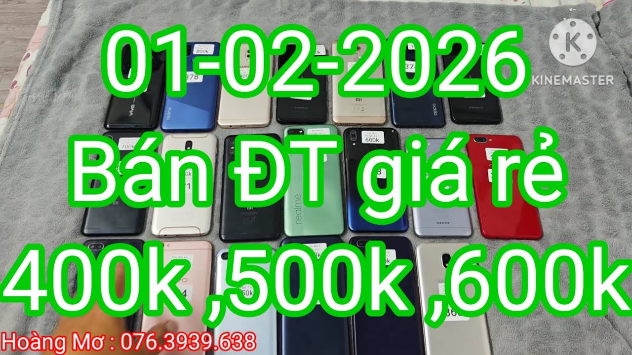 Bán điện thoại giá rẻ ,01-02-2026 
