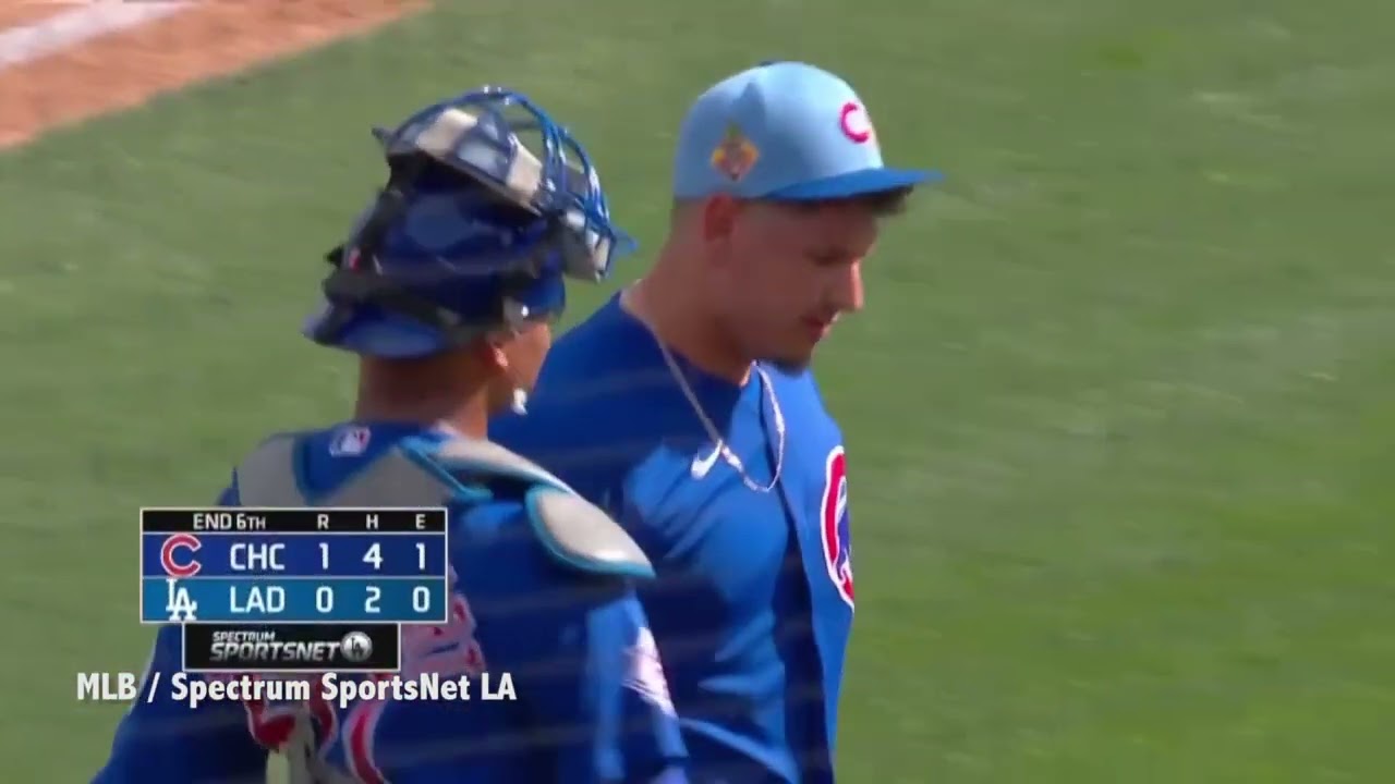 JAVIER ASSAD, CUBS VS DODGERS 28 FEBRERO 2026