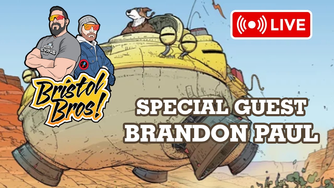 Bristol Bros! LIVE 2/3/26 Featuring Chuk Maxwell Creator Brandon Paul! 📱