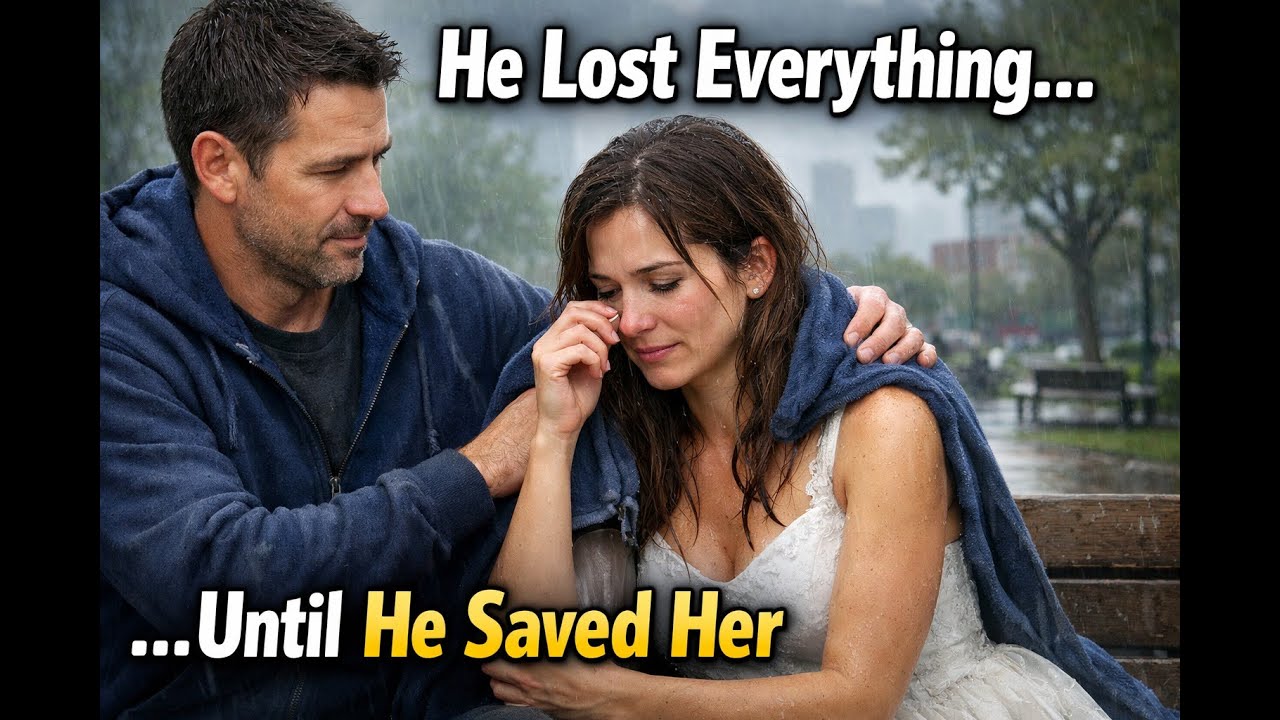 He Lost His Wife and Had Nothing — Until He Saved a Woman in a Wedding Dress |Kindness story Hub