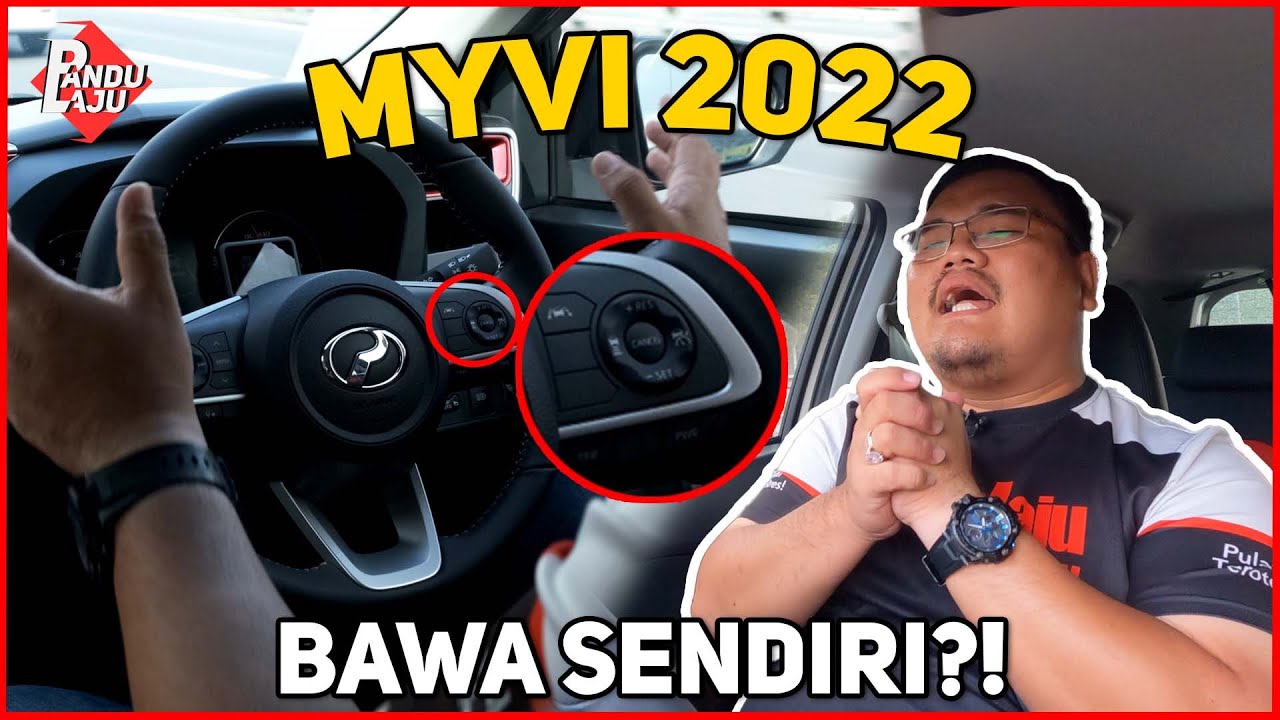 PERODUA MYVI 2022 DRIVE SENDIRI - Ini Cara Nak Set ASA 3.0 !!