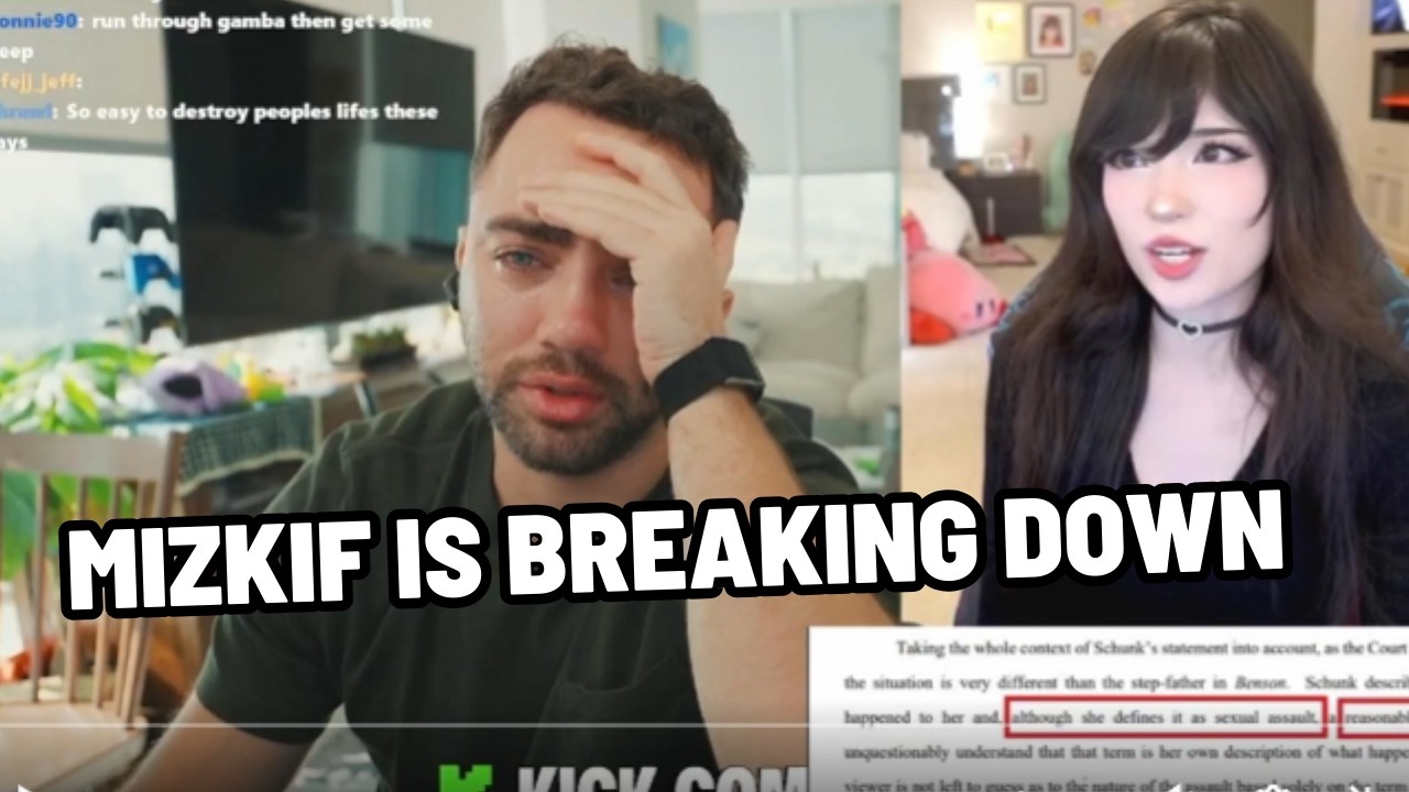 Mizkif just BROKE DOWN on STREAM over EMIRU and his entire failed Twitch Life | My life is destroyed