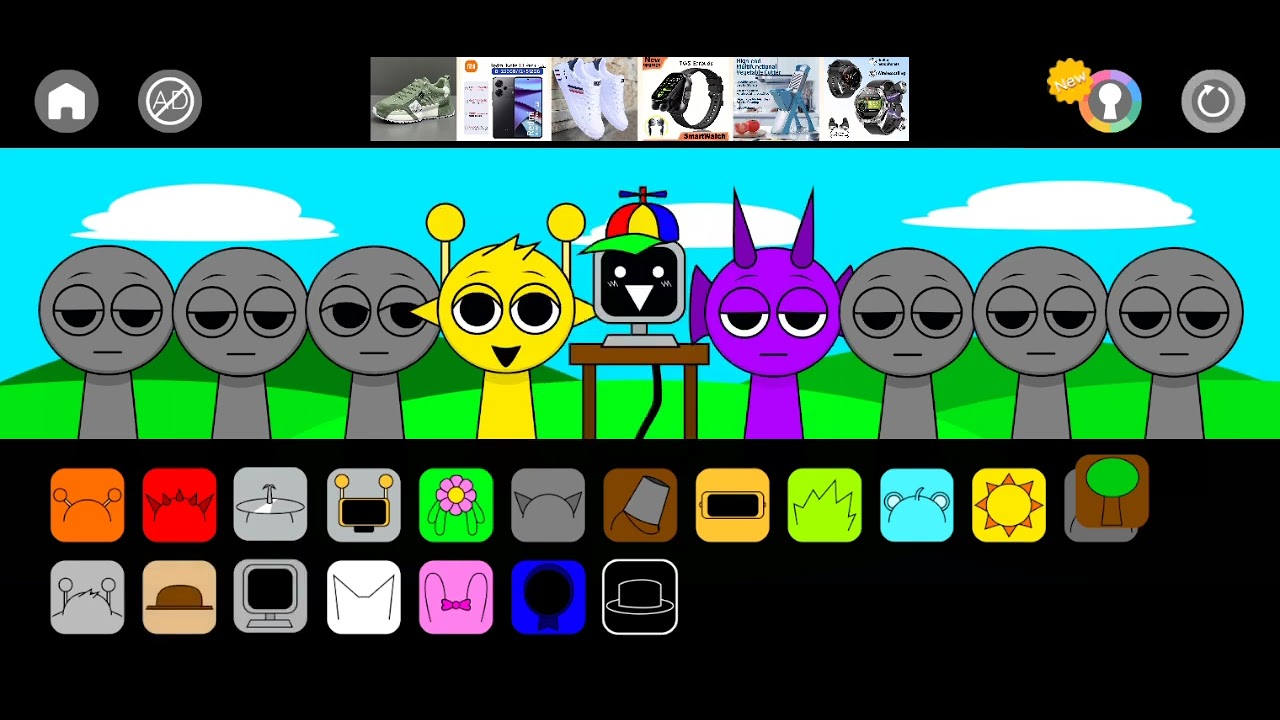 Welcome To Sprunki Incredibox! (Fake Sprunki NOT REAL!!!!!) (Free SoloMix)