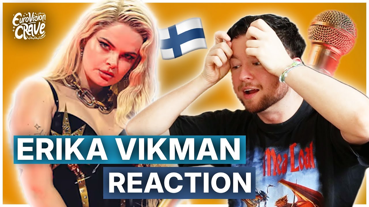 🇫🇮 Erika Vikman - Ich Komme (Reaction) - Eurovision Finland