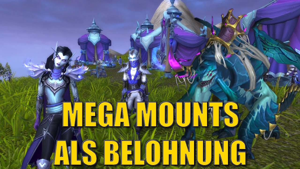2 MEGA MOUNTS und viel Content: Nächste Woche kommt der Prepatch - die Belohnungen des Events!