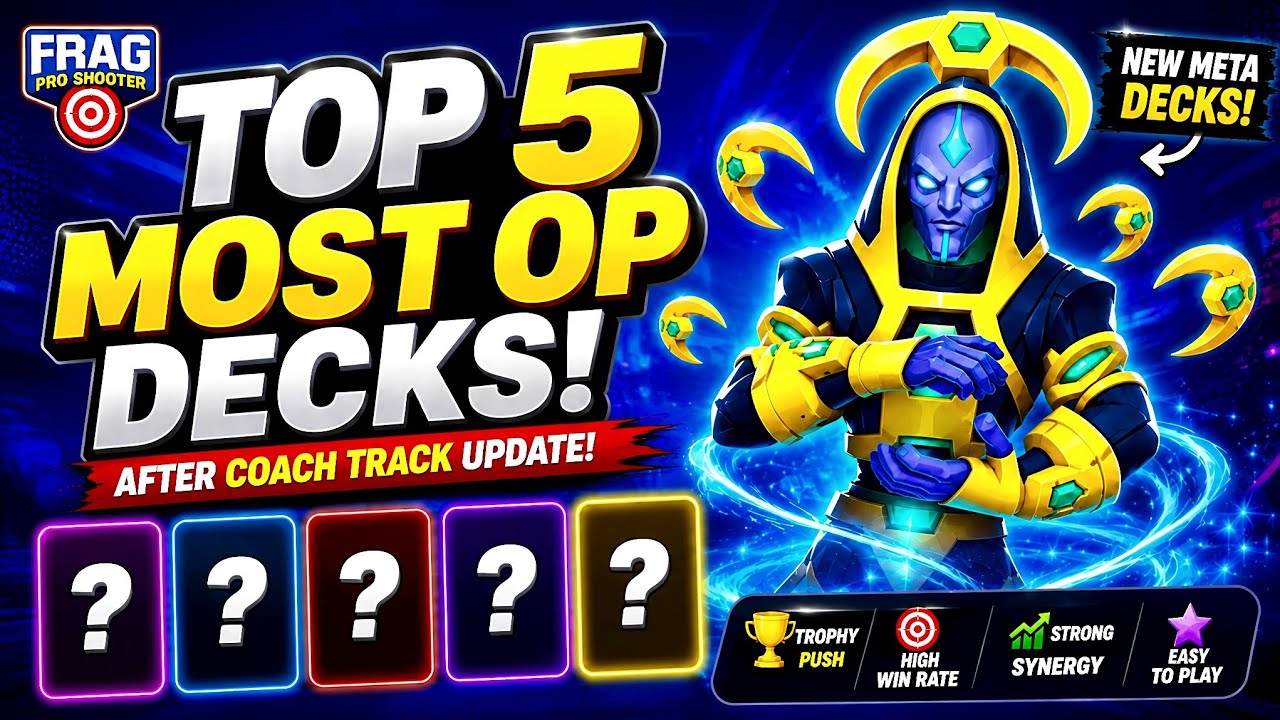 These TOP 5 DECKS Are DOMINATING! 🔥
