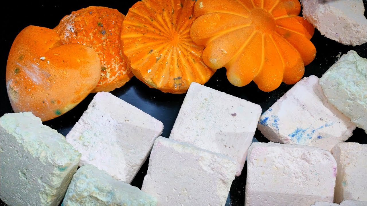Melting , buttery gym chalk ASMR 😍😯