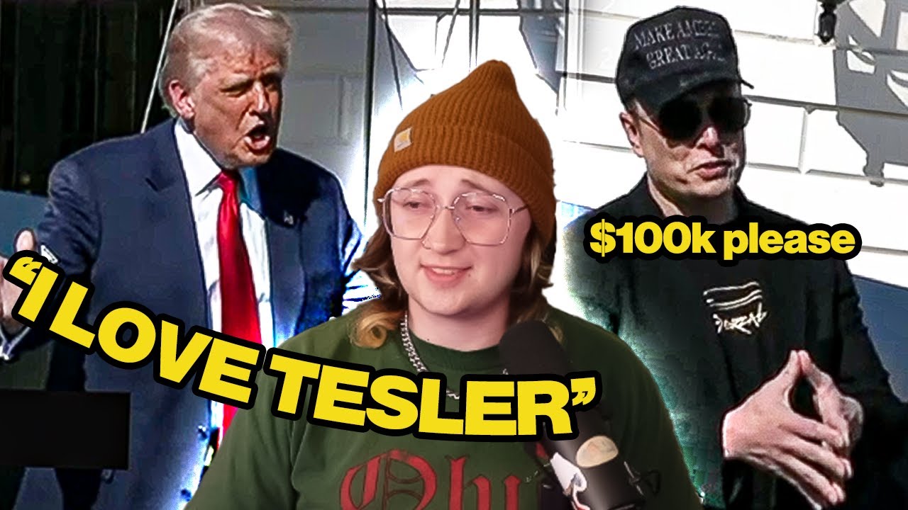 Trump's OBNOXIOUS Tesla Commercial