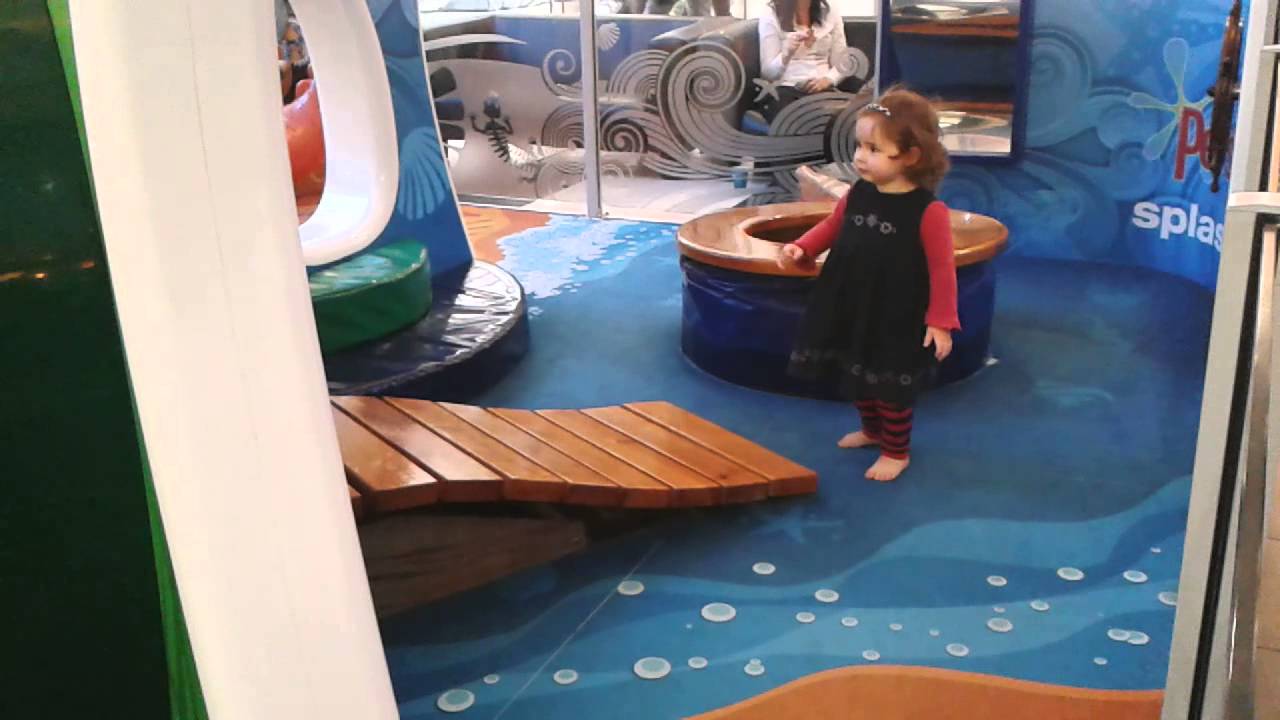 playing in queensgate mall playground