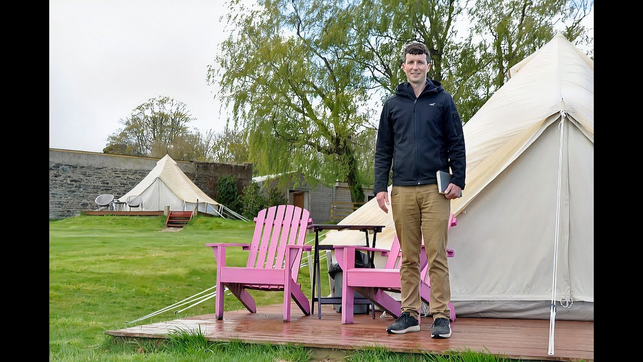 James On Bringing Glamping To Greystones GGTV TUES4MAY21