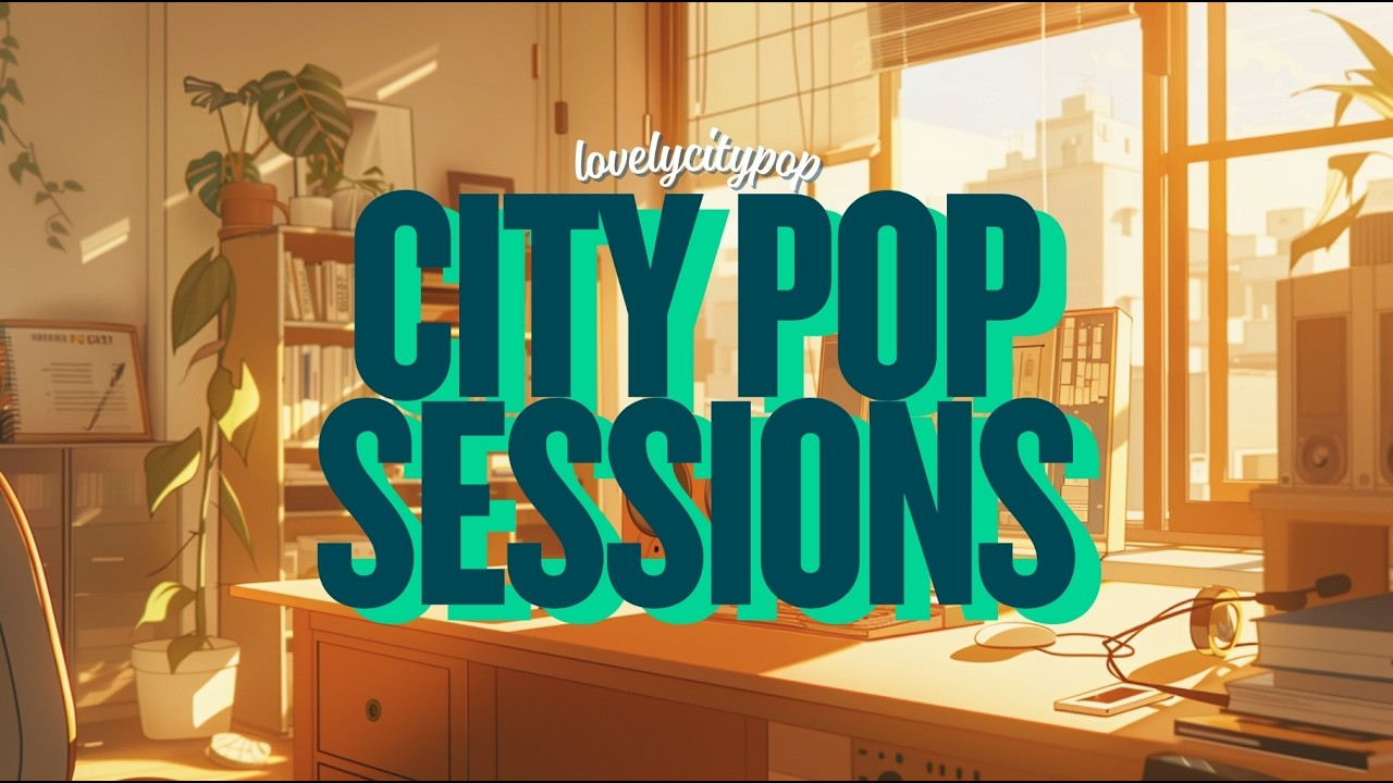 80s Japanese City Pop Playlist 🌙 | Cozy Night Room Vibes | Vinyl & Rain | Lovelycitypop
