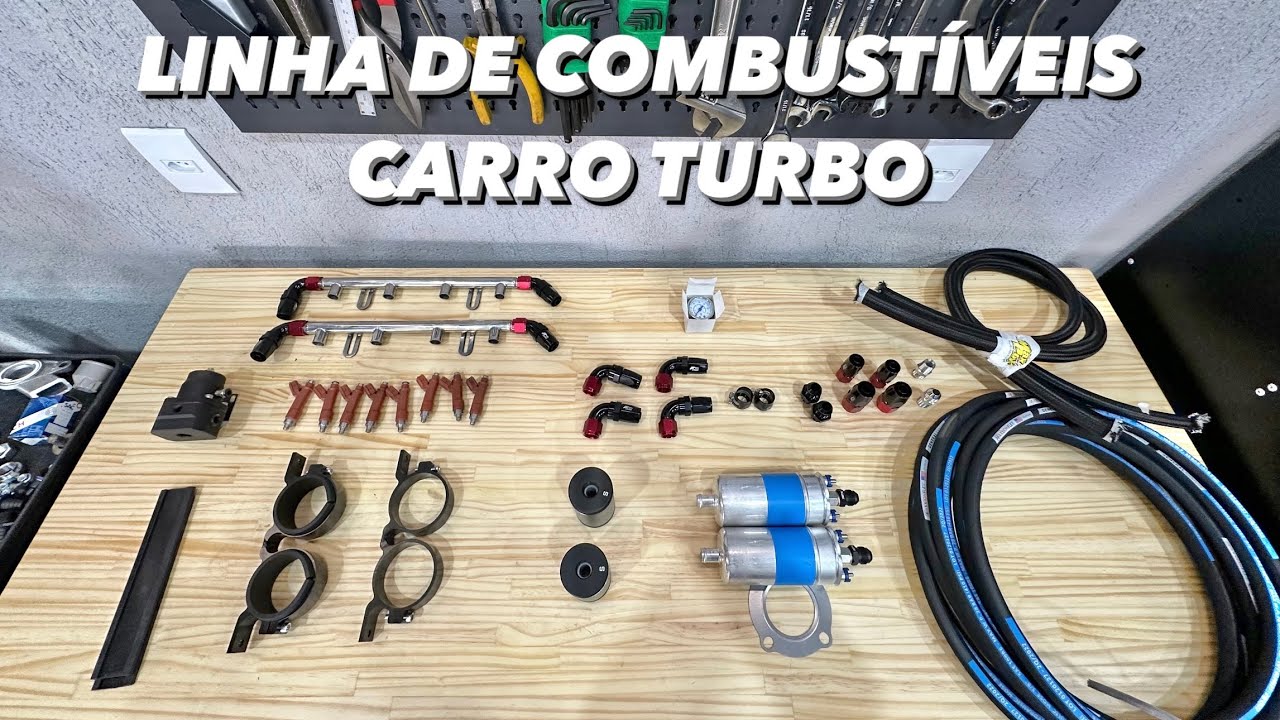 COMO FAZER LINHA DE COMBUSTÍVEL DE CARRO TURBO ECONOMIZANDO